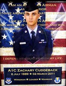 A1C Zachary Cuddeback